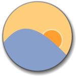 F.lux logo - biohacking apps