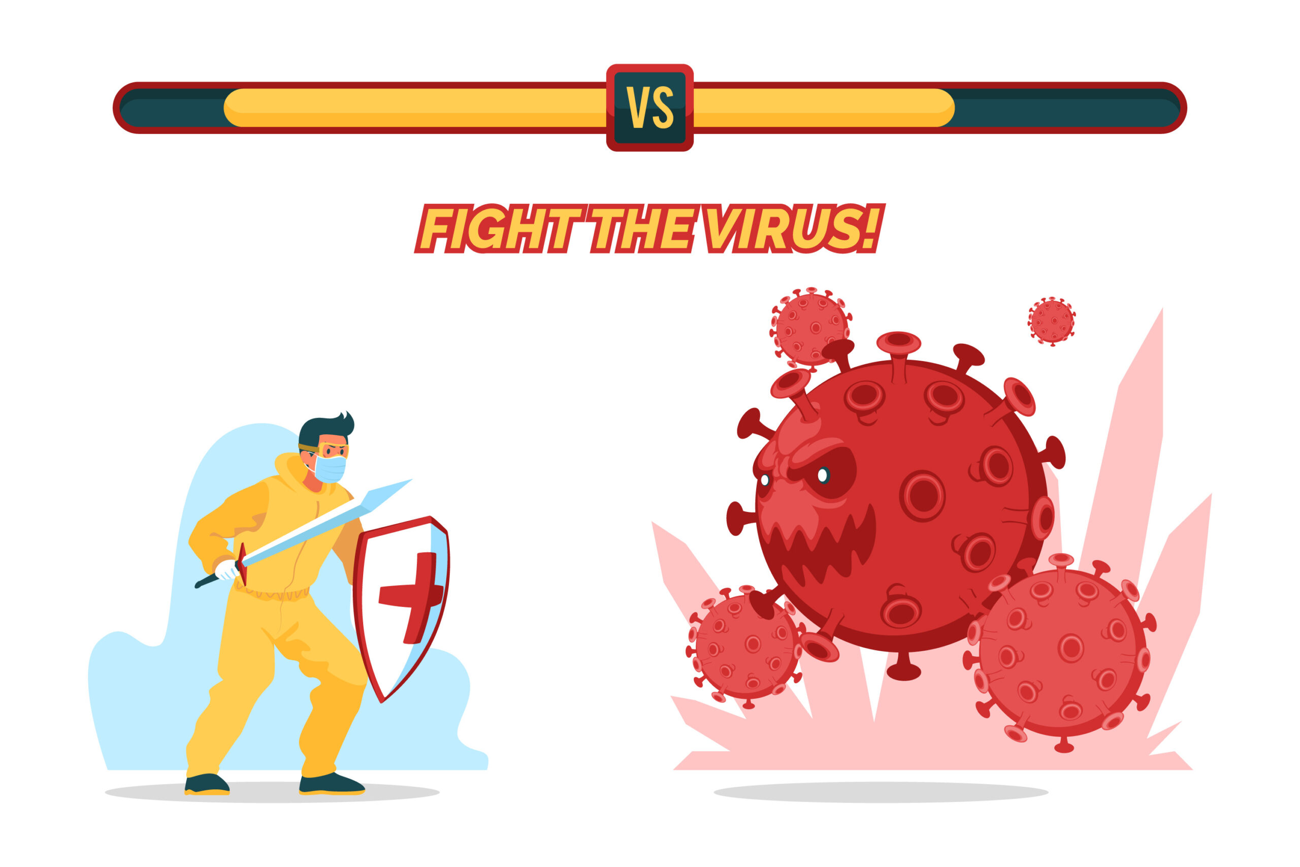 The fight against covid